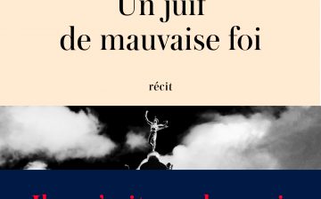 1ère de couverture Un Juif de mauvaise foi avec bandeau