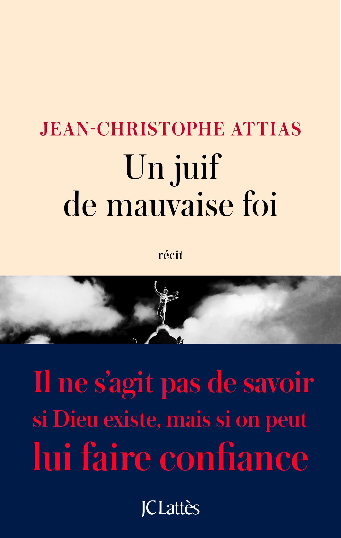 1ère de couverture Un Juif de mauvaise foi avec bandeau